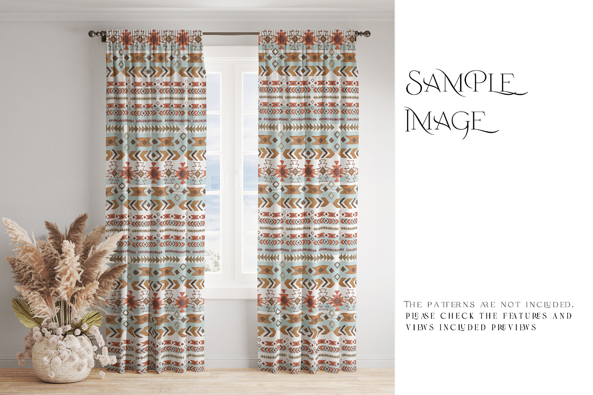 Pinch Pleat & Pencil Pleat Curtains, a Pens & Pencil Mockup by mock-ups (Photo 6 of 13)