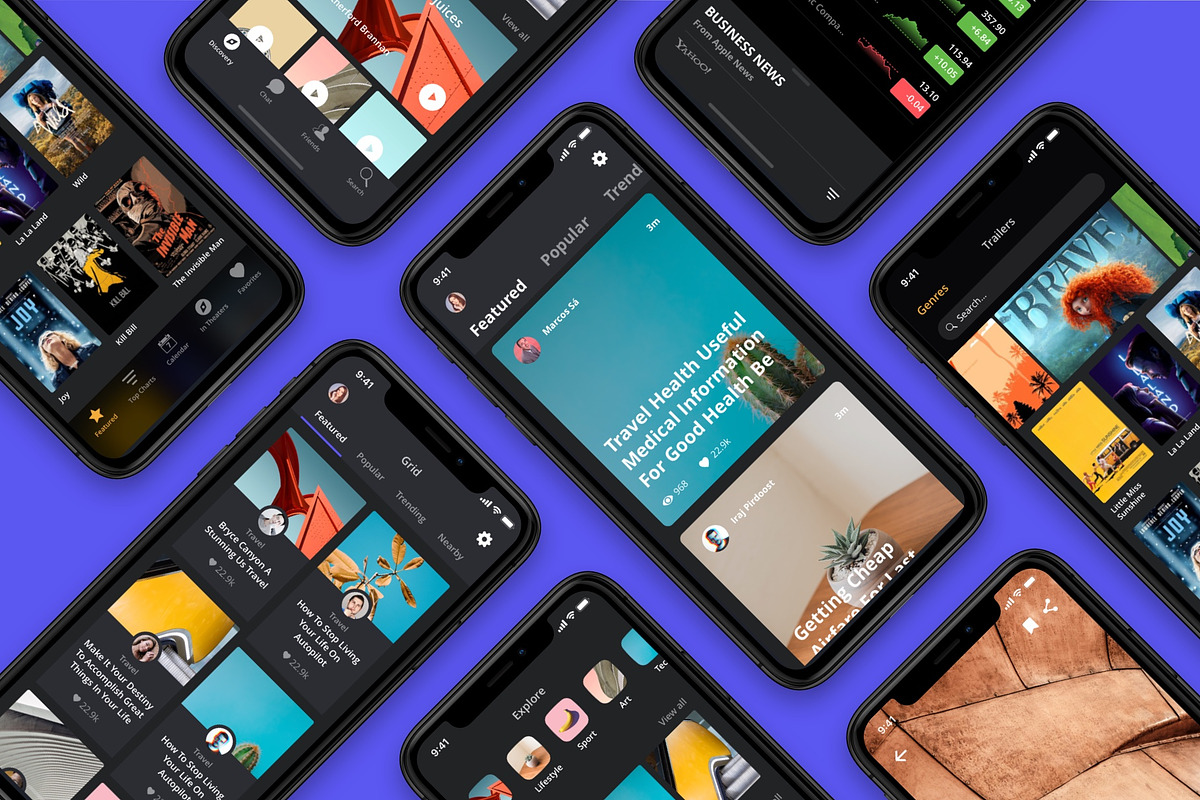 Nightfall Content Design System, an UI Kit Template by maxsnitser (Photo 2 of 3)