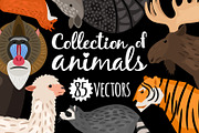 Big Set of Animals, an Object Graphic by ianakauri (Thumbnail 1 of 12)