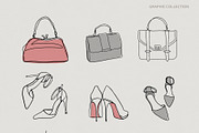 Fashion Line Art, an Illustration by ms Julia Nova (Thumbnail 8 of 8)