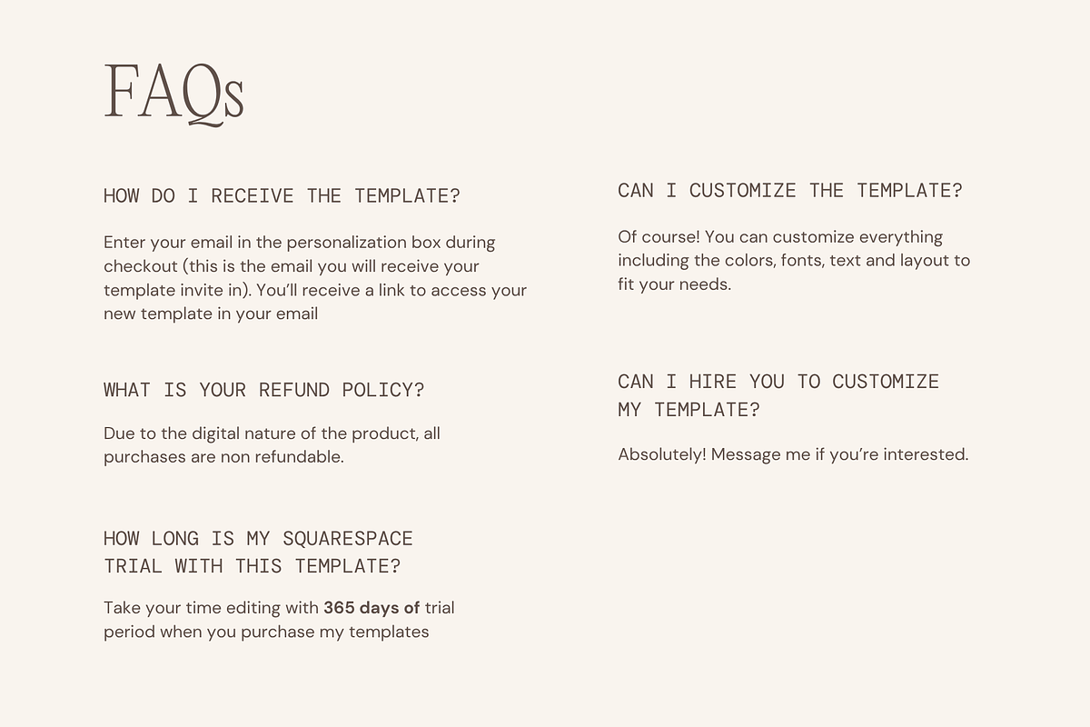 Squarespace Template Coach Website, a Squarespace Template by Soul Mission Studio (Photo 7 of 10)