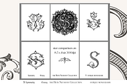 Antique Vintage Monogram Initial S, an Object Graphic by Antique Monograms (Thumbnail 3 of 4)