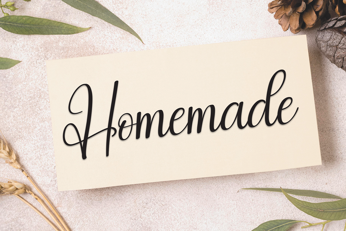 Butter Sunday | Script Font, a Handwritten Font by Scratchones (Photo 3 of 9)