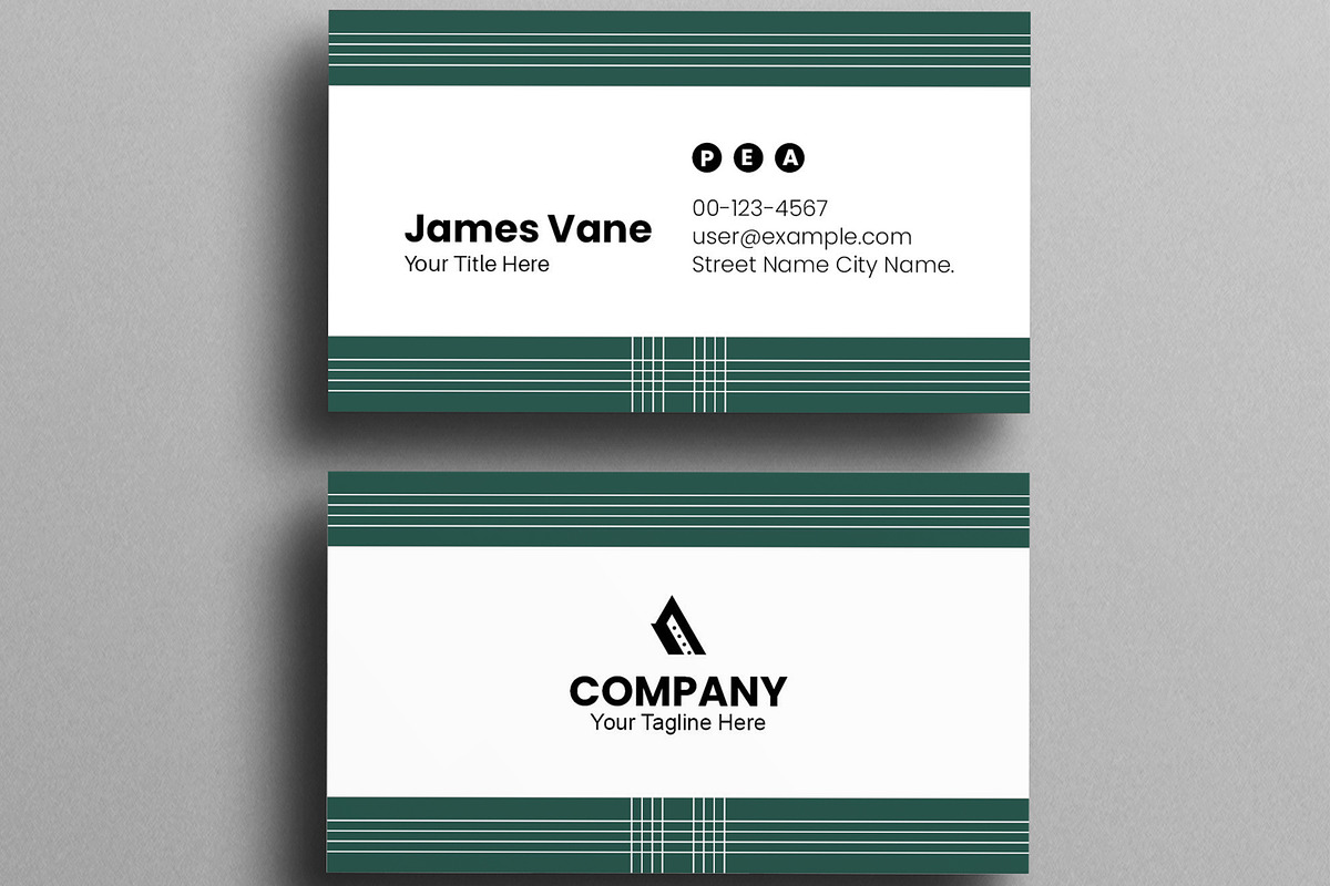 Business Card Layout, a Business Card Template by MightyDesign (Photo 3 of 6)