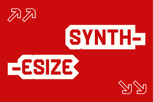 Synth2 - A Futuristic Sans Serif