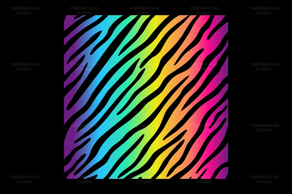 Rainbow Animal Print Digital Paper, a Pattern Graphic by Chromolume Studio (Photo 25 of 39)