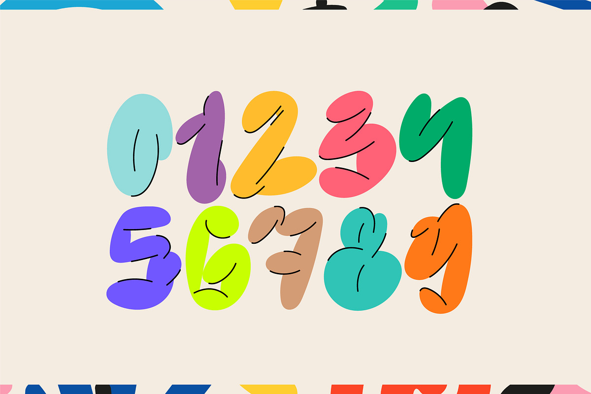 Baluno. OTF-SVG Color font family., a Symbol Font by Luxfont (Photo 3 of 12)