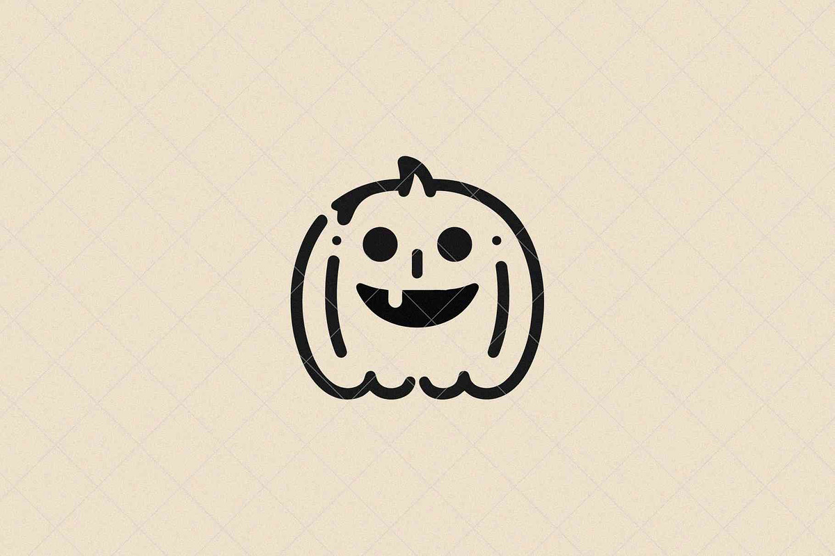 Happy Pumpkin Icon, a Seasonal Illustration by Vectorium Studio (Photo 3 of 3)