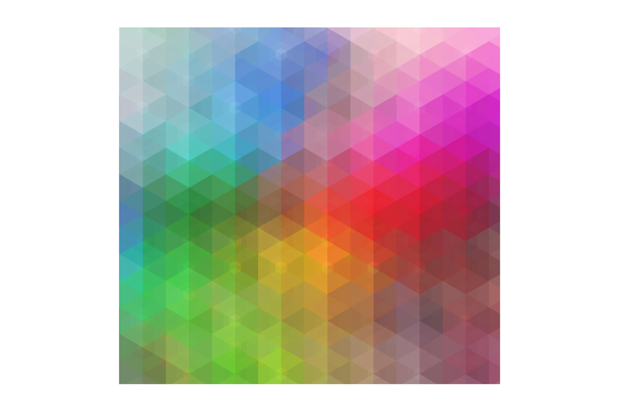 Color Mosaic Pattern, a Pattern Graphic by SJagiello