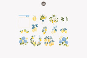 lemon clipart summer fashion clipart, a Decorative Illustration by Patishop Art (Thumbnail 7 of 10)