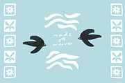OCEAN VIBES | 180 HAND DRAWN CLIPART, an Object Illustration by Favete Art (Thumbnail 11 of 18)