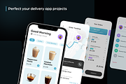 Veroo Delivery App UI Kit, an UI Kit Template by phoneixdesign (Thumbnail 6 of 6)