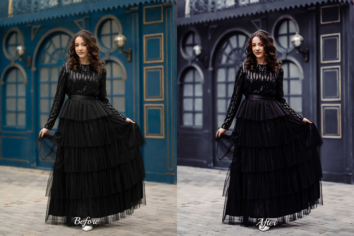 30 Dark Luxe Photoshop Collection, an Action Add-On by 3Motional (Photo 7 of 11)