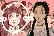 Ultimate manga bundle procreate, a Brush Add-On by Meisanmui (Thumbnail 11 of 29)