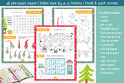 Christmas Activity & Coloring Book, an Education Illustration by Nursery Art (Thumbnail 2 of 9)