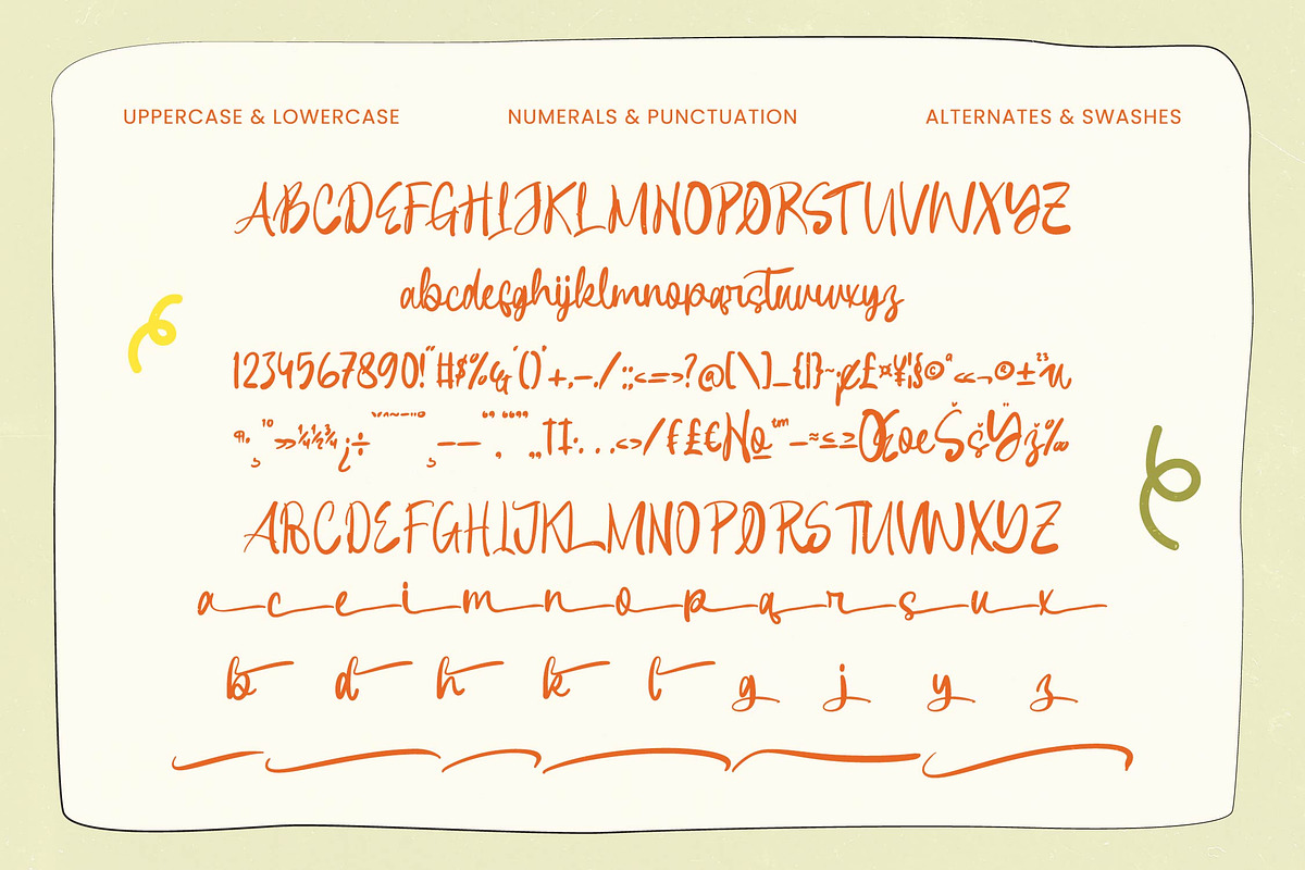 Backbudys Handwritten Ink Font, a Script Font by Letterena Studios Script (Photo 8 of 10)