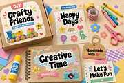 Bouncy Craft, a Serif Font by Wow Magic (Thumbnail 3 of 5)