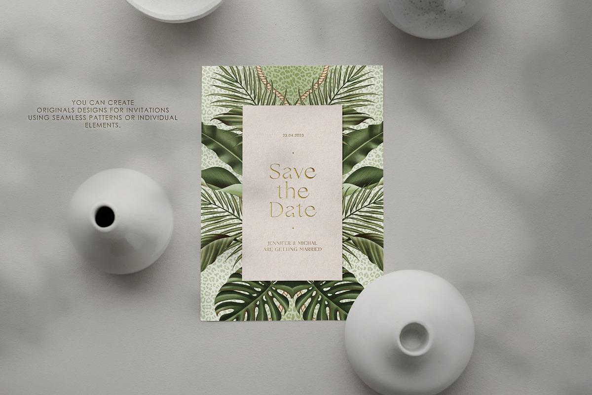 Jungle - Pattern Collection, a Pattern Graphic by PatrushevaYana (Photo 4 of 13)