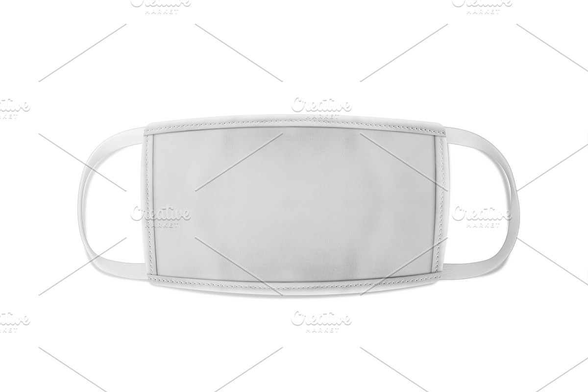 FABRIC FACE MASK MOCKUP, a Mask Mockup by Moonlight Creative (Photo 2 of 6)