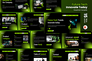 Black Modern Technology - PowerPoint, a Presentation Template by QR Design Studio (Thumbnail 1 of 3)