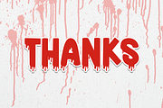 Red Blood | Script Font, a Script Font by Scratchones (Thumbnail 8 of 8)