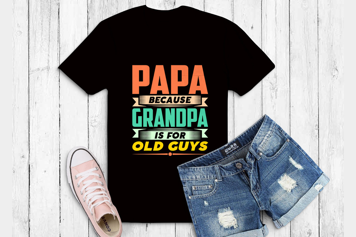 Old Guys Shirt | New Grandpa Gift, a Graphic by Vector Portal (Photo 1 of 5)