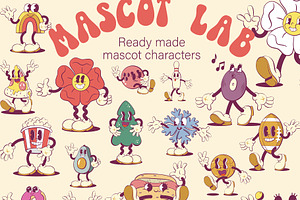 Retro Mascot Creation Kit