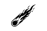 Fire Meteor Comet Silhouette Bundle, an Illustration by Designs_River (Thumbnail 37 of 51)