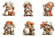 Whimsical Easter Gnome Clipart, an Illustration by CreationArt (Thumbnail 6 of 7)