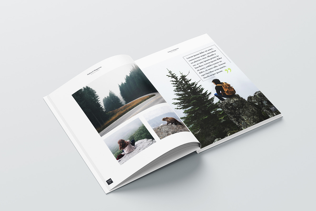 Magazine Layout Template, a Magazine Template by obidullah_01 (Photo 14 of 14)