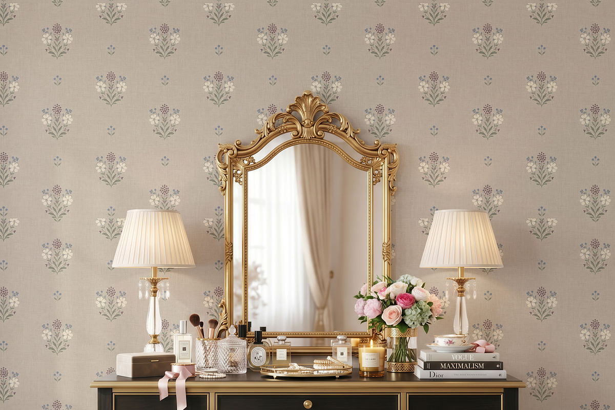 Dressing Room Wallpaper Mockup PSD, a Household Mockup by 1001 mockups (Photo 7 of 15)