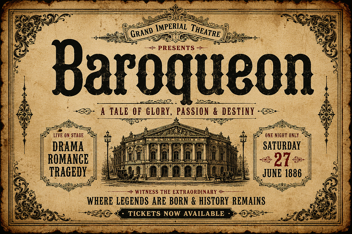 Baroqueon, a Slab Serif Font by Wow Magic (Photo 5 of 7)
