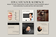 PREMIUM Botox & Fillers 2 Canva, a Social Media Template by Studio Suvelle (Thumbnail 4 of 10)