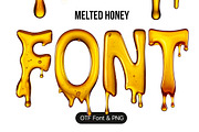 Melted Honey Font, a Font by Handmadefont (Thumbnail 1 of 10)