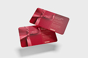 Gift Card Mockup, an Advertising Mockup by xavier_studio (Thumbnail 2 of 5)