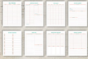 Printable Life Planner Template, a Stationery Template by Design House (Thumbnail 3 of 8)