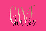 Thanksgiving Calligraphy Overlays, a Decorative Illustration by Irina Vascovet (Thumbnail 5 of 7)