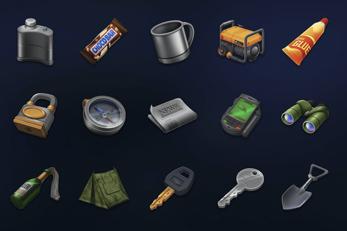 2D Icons - Survival Icon Pack, a Solid Icon by LAYERLAB (Photo 7 of 7)