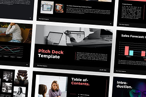 Pitch Deck Google Slides Template