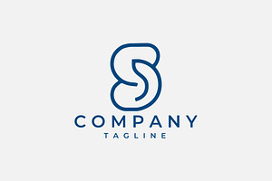Abstract Letter S Organic Logo, a Branding & Logo Template by Vectorium Studio