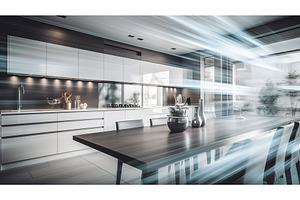 modern blurred interior room ai, a Background Photo by pikepicture
