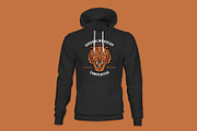 Men's Hoodie Mockup Templates, a Hoody Mockup by TheVectorLab (Thumbnail 7 of 15)