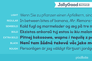 JollyGood Proper- Hand drawn family, a Sans Serif Font by Letradora (Thumbnail 4 of 6)