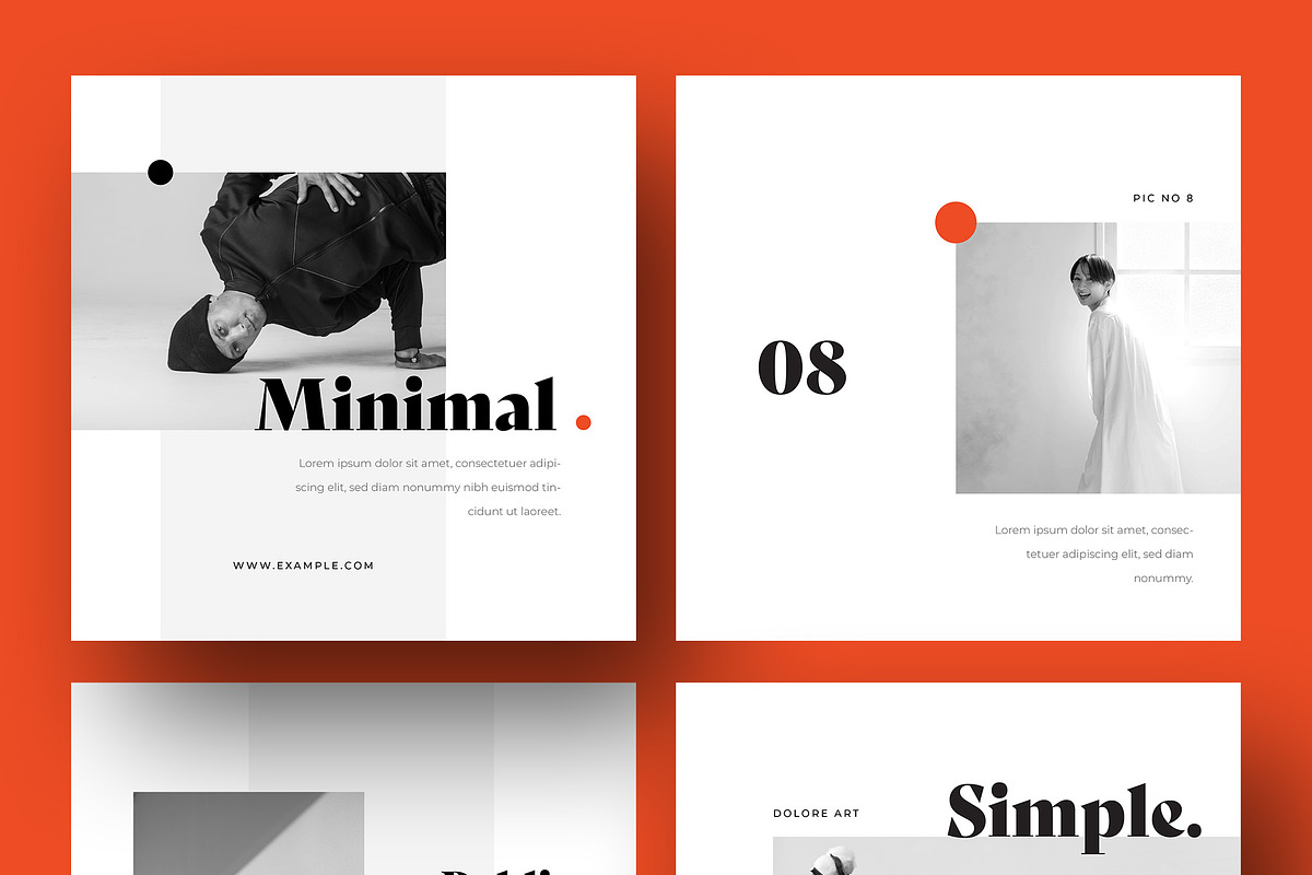 Minimal Instagram Post Templates preview 2