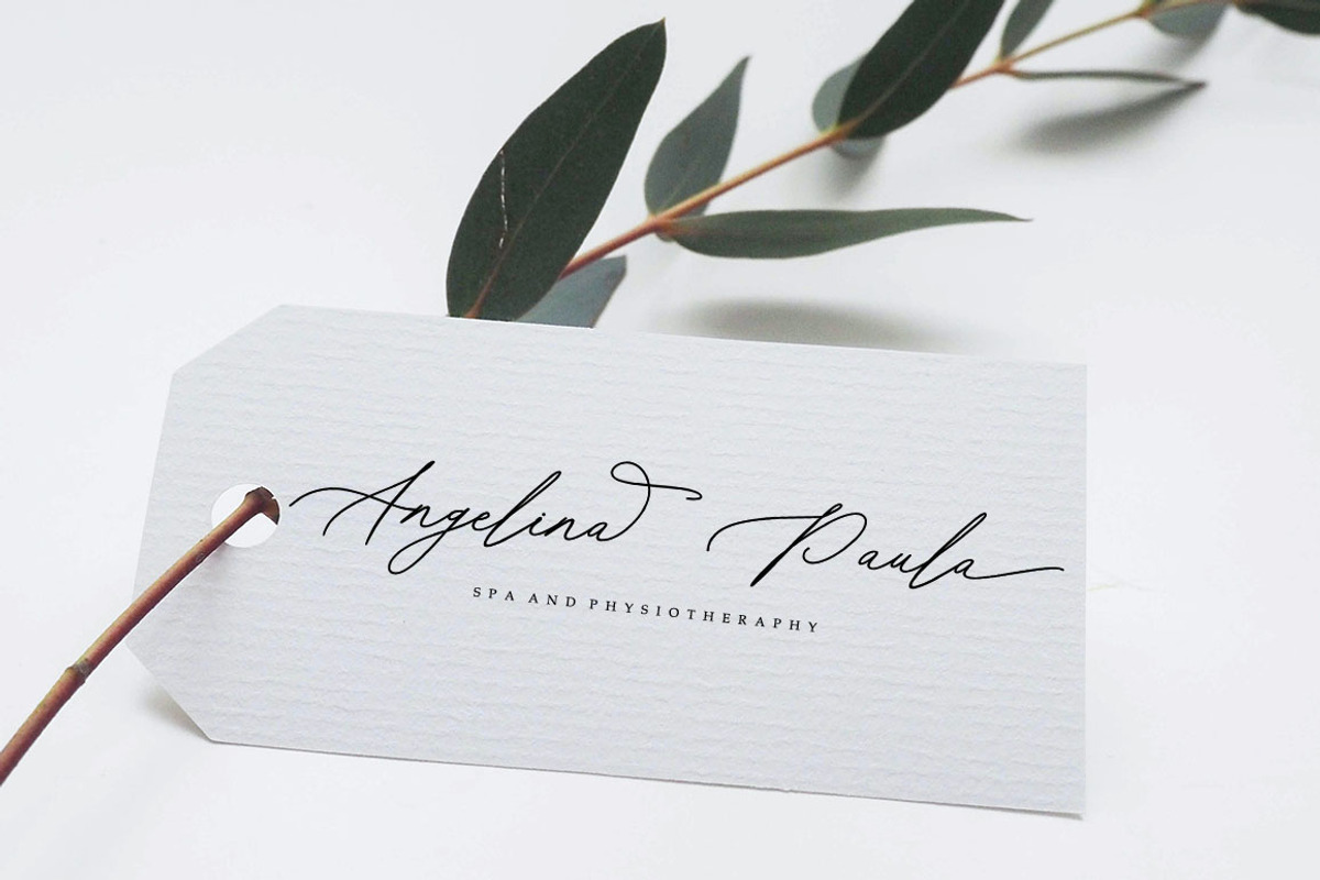 Bristhony, a Script Font by Queenopstudio (Photo 10 of 12)