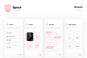 Sprout Dating App UI Kit, an App Template by Defects (Thumbnail 5 of 7)