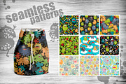 Monsters + patterns + banners, an Animal Illustration by eka panova (Thumbnail 2 of 5)