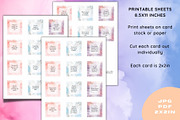 30 Mini Encouragement Cards, a Card Template by Traveling Designer (Thumbnail 3 of 4)