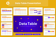 Data Table Presentation, a Presentation Template by Annora Studio (Thumbnail 1 of 7)