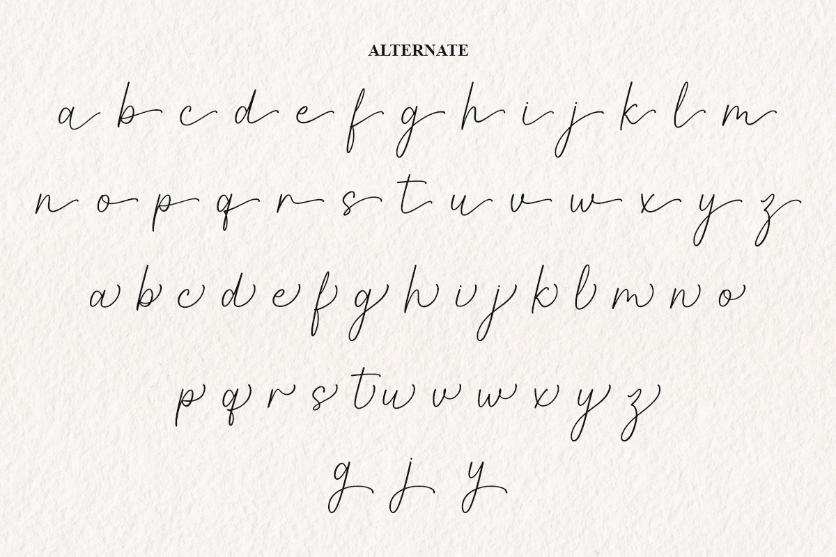 Softella Seraphine, a Script Font by Barra & Beryl Co. (Photo 10 of 11)